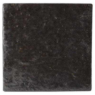 Black Gold Crystal 24cm Square Plate (245×245x13mm) KY7089-02