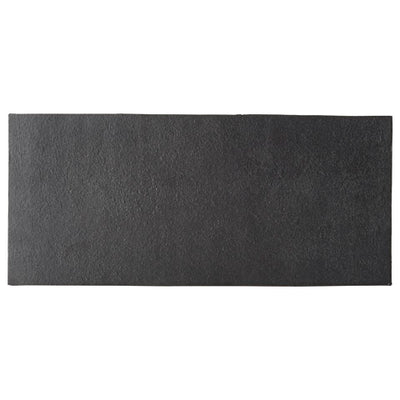 Carbon Black 36cm Rectangular Plate (365x165x7mm) KY7086-04