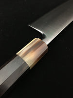 Sakai Kikumori Premium Powder Metal WA-Gyuto (Chef's knife) 210mm Ebony Marble