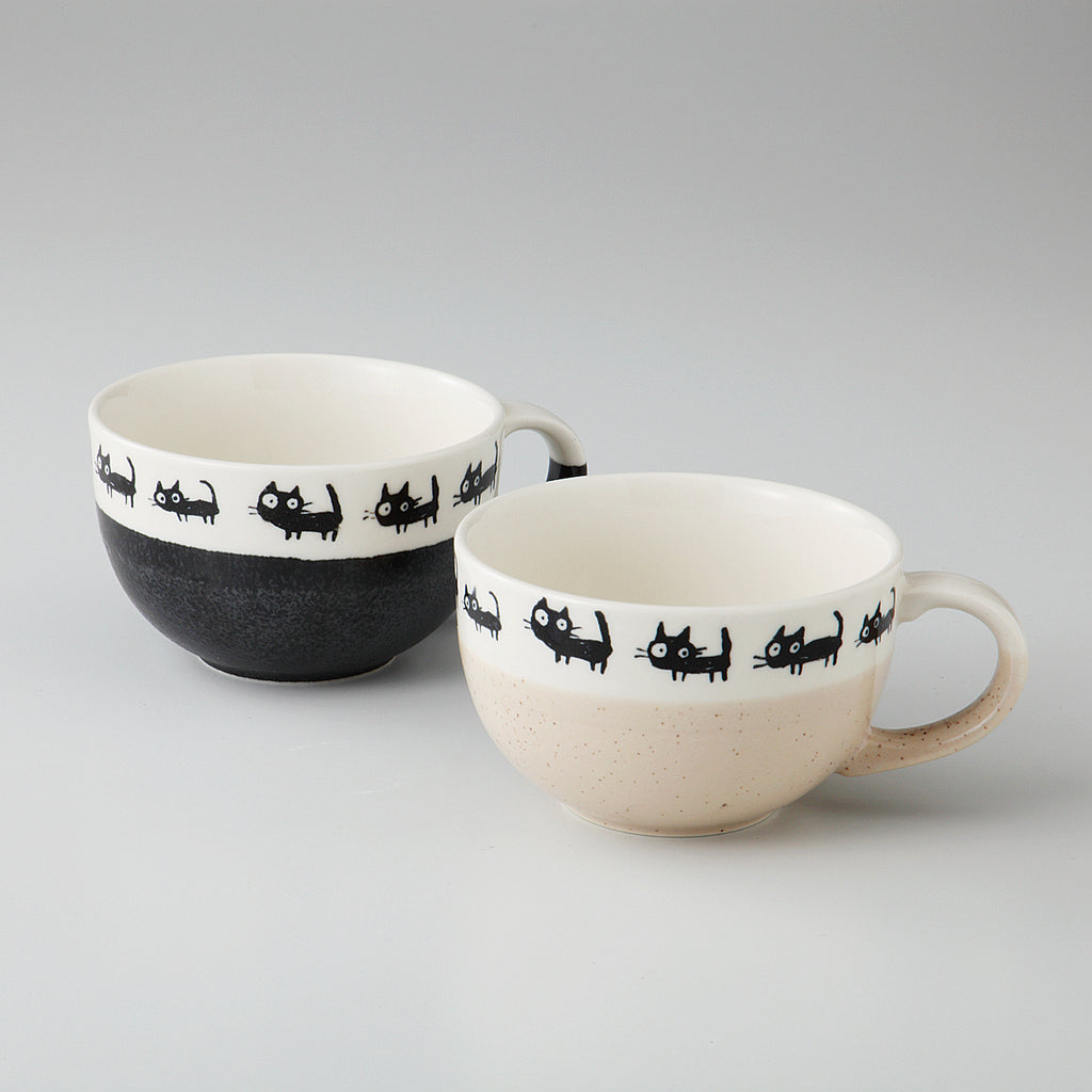 Black Cat Pair Mug 35-52-8