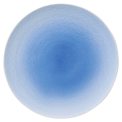 KOBARUTO White Blue 28cm Round Plate KY7091-01 (283x19mm)