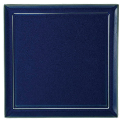 Mer Blue 27cm Square Plate (265x265×13mm) KY7009-04