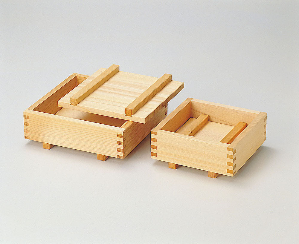 Hinoki wooden mold HAKO 24cm inside21*21*H7.5