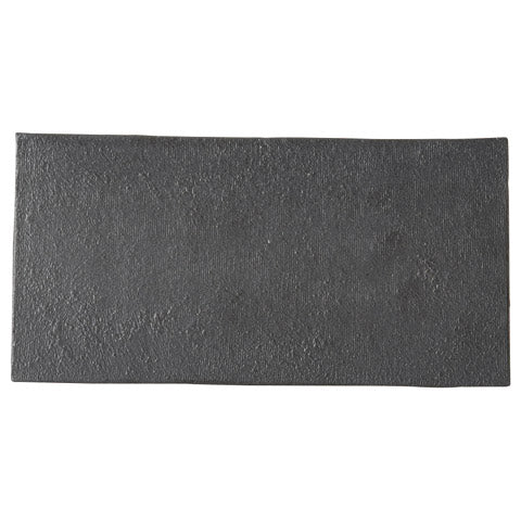 Carbon Black 20cm Rectangular Plate (205x100x7mm) KY7086-01