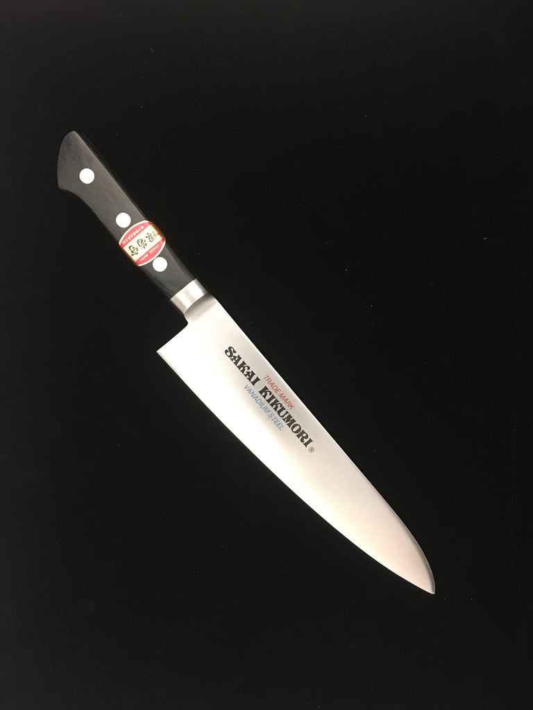 Sakai Kikumori SKK High Carbon MV Stainless Gyuto (Chef's knife) 210mm