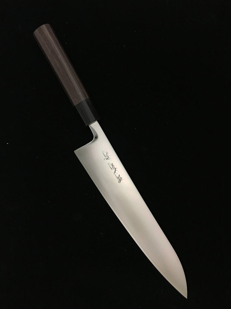Sakai Kikumori Premium Powder Metal WA-Gyuto (Chef's knife) 240mm Rosewood