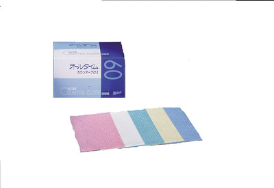 Counter cloth thick blue 60pcs FT303