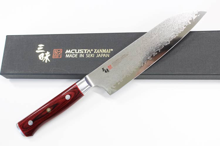 Japanese Steak Knife - ZANMAI - Classic Serie - Pro Damascus Flame