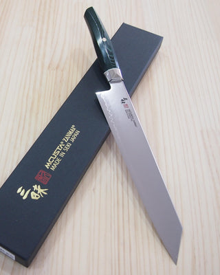 ZANMAI Revolution SPG2 Green Micarta Kiritsuke Gyuto (Chef's knife) 230mm