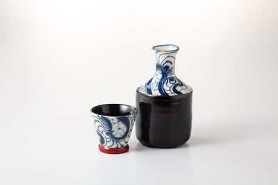 Handcrafted Sake Carafe Set  16-51-43