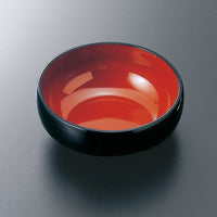 ABS Black and Red Bowl for Bento Box