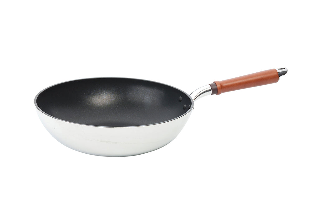 SENLEN Cast Stir Fry Pan 32cm