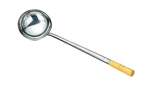 Stainless chinse wok ladle