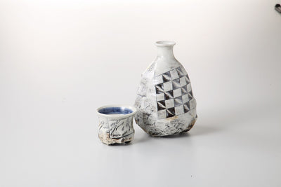 Handcrafted Sake Carafe Set 19-52-43