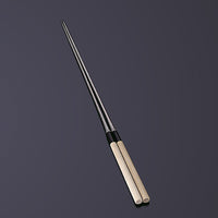 Stainless Wooden Handle Cooking Chopsticks (Manabashi) 18cm